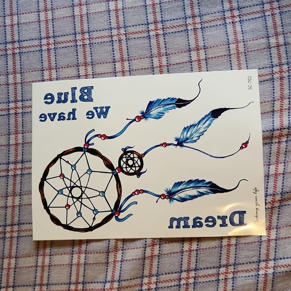 Temporary Tattoo Dream Catcher - Picture 1 of 2